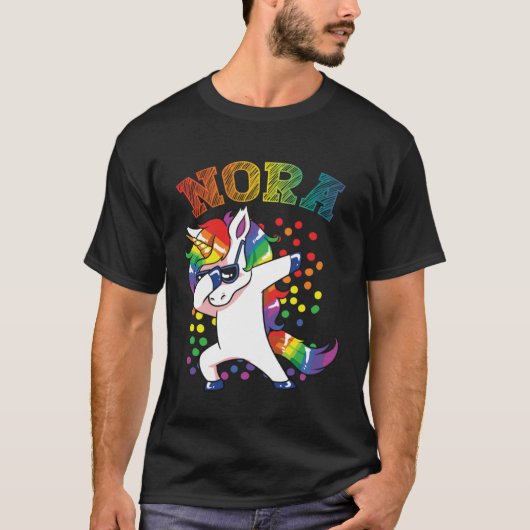 ノーラ ダビング ユニコーン Tシャツ (正面)