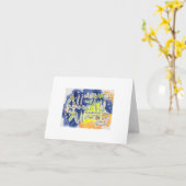 ノーリッジの引用文のジュリアン カード (黄色い花)