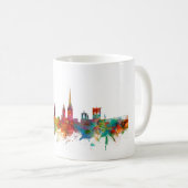 ノーリッジイギリスのスカイライン コーヒーマグカップ (正面右)