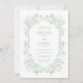 ノーリッチ結婚式招待状 招待状 (正面)