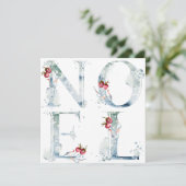 ノールウォーターカラーベリークリスマスカード シーズンカード (スタンド正面)