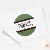 ノールキャットギフトラベルシール ラウンドシール (封筒)