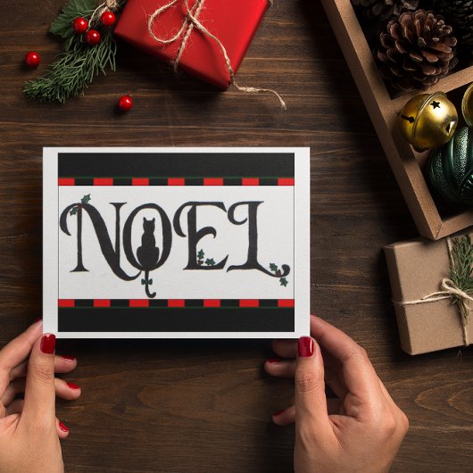 ノールキャットクリスマスカード シーズンカード