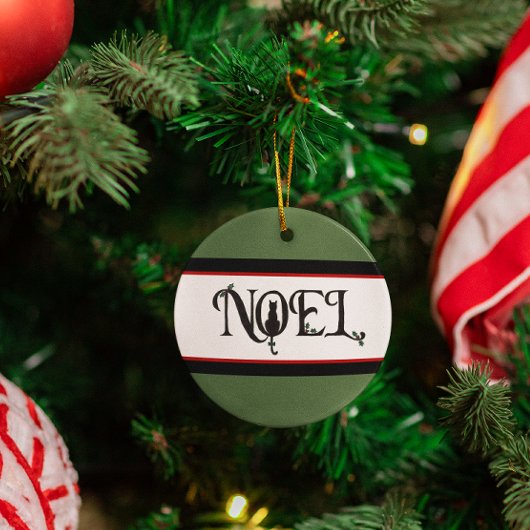 ノールキャットフォトホリデーオーナメント メタルオーナメント