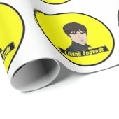 ノールギャラガーリビングレジェンズラッピング紙 ラッピングペーパー (ロールコーナー)