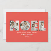 ノールクリスはっきりしたマモダンス4フォトシンプル休日 シーズンカード (正面)