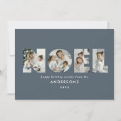 ノールクリスはっきりしたマモダンス4フォトシンプル休日 シーズンカード (正面)