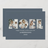 ノールクリスはっきりしたマモダンス4フォトシンプル休日 シーズンカード (正面/裏面)