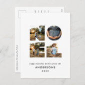 ノールクリスはっきりしたマモダンス4フォトシンプル休日 シーズンポストカード (正面/裏面)