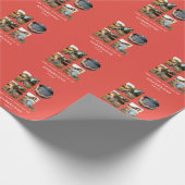 ノールクリスはっきりしたマモダンス4フォトシンプル休日 ラッピングペーパー (角)