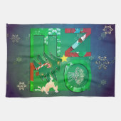 ノールクリスマスキッチンタオル キッチンタオル (横)