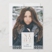 ノールクリスマストレンディーミニマルセーター |写真 シーズンカード (正面)