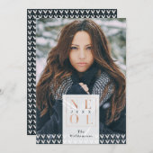 ノールクリスマストレンディーミニマルセーター |写真 シーズンカード (正面/裏面)