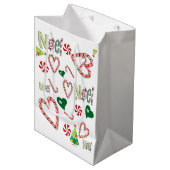 ノールクリスマス抱き枕 ミディアムペーパーバッグ (正面アングル)