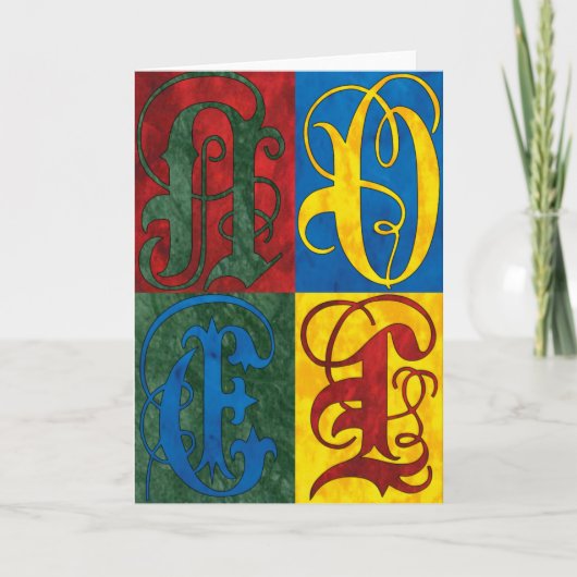 ノールグリーティングカード シーズンカード (正面)