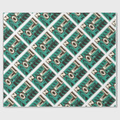 ノールグリーン ラッピングペーパー (フラット)