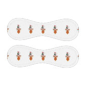 ノールディアベルズボーブルルドルフ雪の結晶クリスマス 野球ボール (パネル)