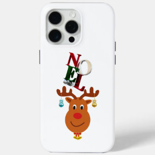 ノールディアベルズボーブルルドルフ雪の結晶クリスマス iPhone 15 PRO MAXケース