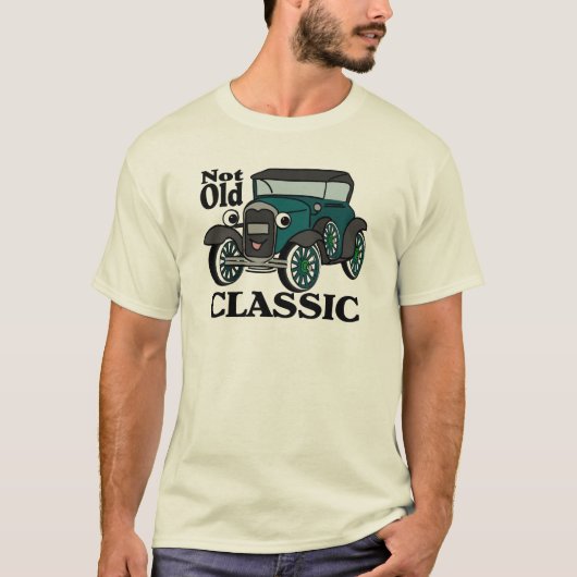 ノールドクラシックアンティーク車 Tシャツ (正面)