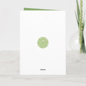 ノールハッモダンプホリデーズギフトラベルホリデーカード シーズンカード (裏面)