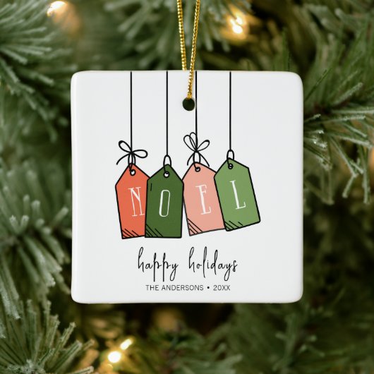 ノールハッモダンプホリデーズ セラミックオーナメント (ツリー)