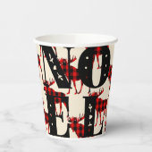 ノールバッファロームースプレイド 紙コップ (左)