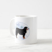 ノールベルネーズマウンテンドッグ コーヒーマグカップ (正面左)