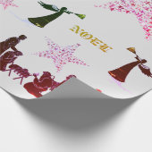 ノールホリデーカラーズラッピング紙 ラッピングペーパー (角)