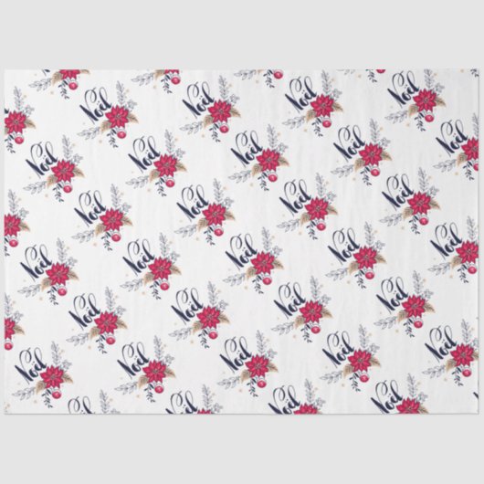 ノールポインセティアス 薄葉紙 (正面)