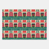 ノールマントルレンガフィアプレイスアーティザンクロシェプリント ラッピングペーパーシート (正面3)