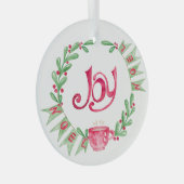 ノールミスタントーリースイン水彩画 ガラスオーナメント (正面右)