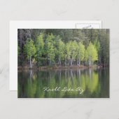 ノールレイクアリゾナポストカード ポストカード (正面/裏面)