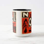 ノールレッド ツートーンマグカップ (中央)