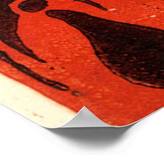 ノールレッド ポスター (角)