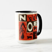 ノールレッド マグカップ (正面右)