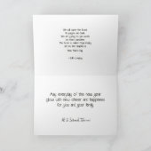 ノールーズおめでとう ハフ・シン 新年のカード シーズンカード (内部)