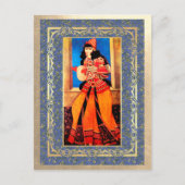 ノールーズ・ムバラク。ペルシャ暦の新年のポストカード シーズンポストカード (正面)