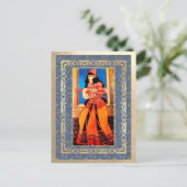 ノールーズ・ムバラク。ペルシャ暦の新年のポストカード シーズンポストカード (スタンド正面)