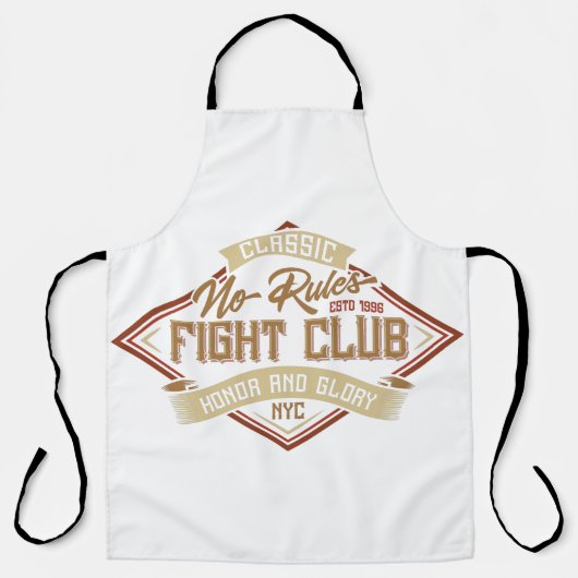 ノールールファイトクラブ エプロン (正面)