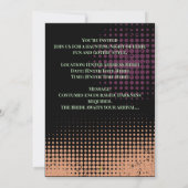 ノーワンズブライドハロウィーン招待状 招待状 (裏面)