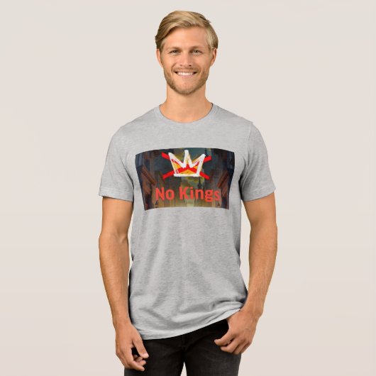 ノー・キングス Tシャツ (正面全面)