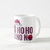 ノー・ノー・ノー コーヒーマグカップ (正面右)