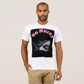 ノー・マーシー ストロベリーシャーク Tシャツ (正面フル)