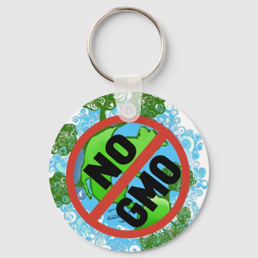 ノーGMO キーホルダー (正面)