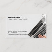 ノ書ートパソコンの人 名刺 (裏面)