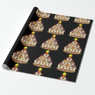 ハおもしろいムスター ラッピングペーパー
