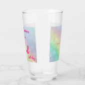 ハかわいらしッパーソナライズされたピー102誕生日 タンブラーグラス (左)