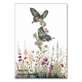 ハかわいらしンドセイロンバラ蝶 テーブルナンバー