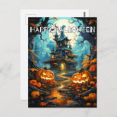 ハすごいス不気味&パンプキンス ポストカード (正面/裏面)