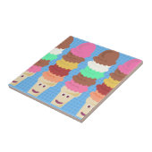 ハイすごいキュートなアイスクリームコーン タイル (側面)